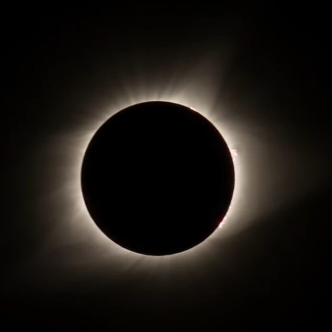 Olimlar birinchi marta Quyoshning sun’iy tutilishi qanday bo‘lishini ko‘rsatdi