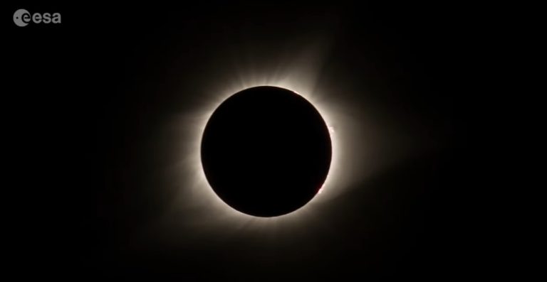 Olimlar birinchi marta Quyoshning sun’iy tutilishi qanday bo‘lishini ko‘rsatdi