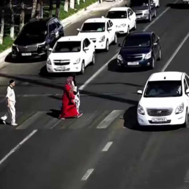 Toshkentda piyodalarga yo‘l bermagan haydovchilarni qayd etuvchi kameralar ishga tushirildi