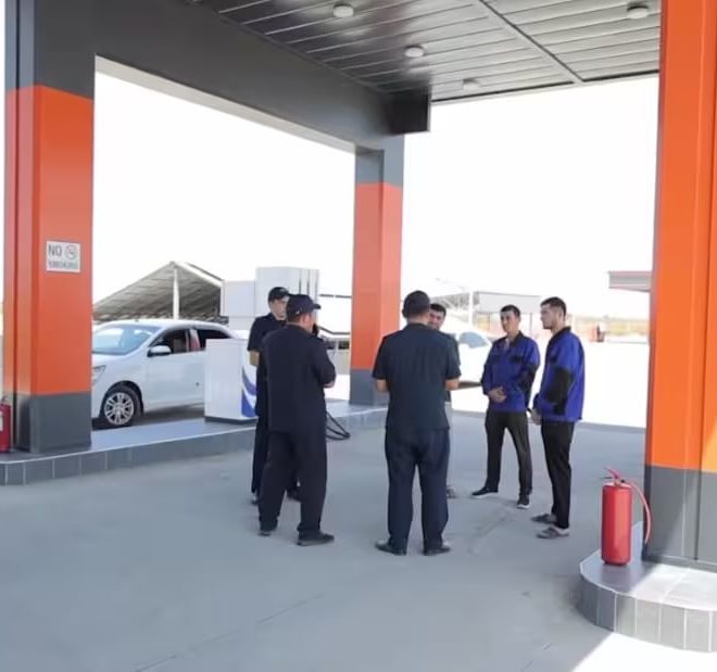 Sirdaryoda yong‘in va portlash xavfi sabab 4 ta zapravka vaqtincha yopildi