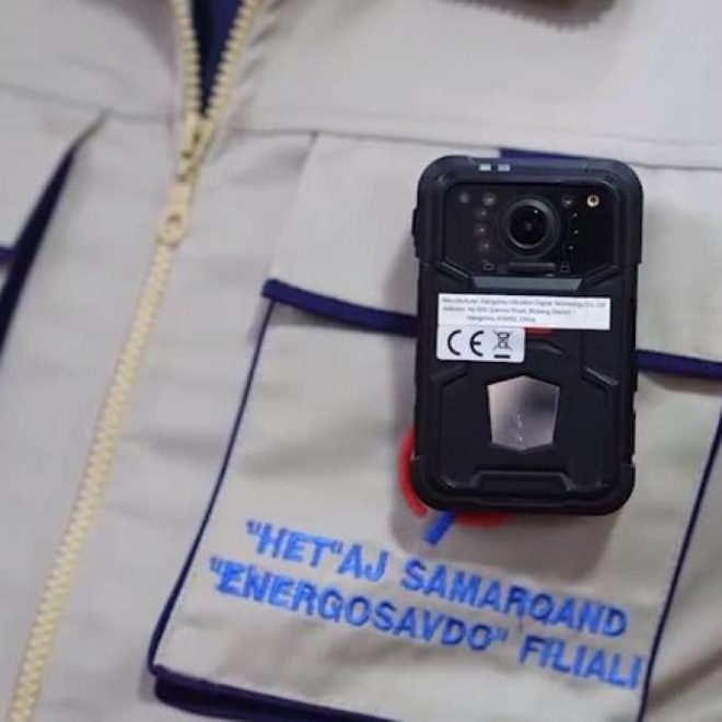 Elektr ta’minoti korxonalari xodimlari ham bodikamera bilan ishlashni boshladi