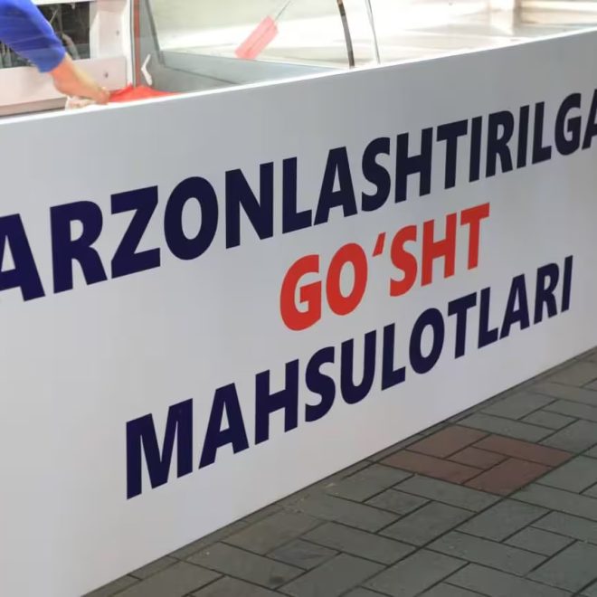 Toshkentdagi bozorlarda go‘sht arzonlashtirilgan narxlarda sotilishi boshlandi