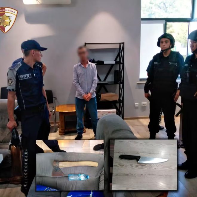 Toshkentda fuqaro rahbariga bolta bilan tahdid qilib, maoshini oshirishni talab qildi