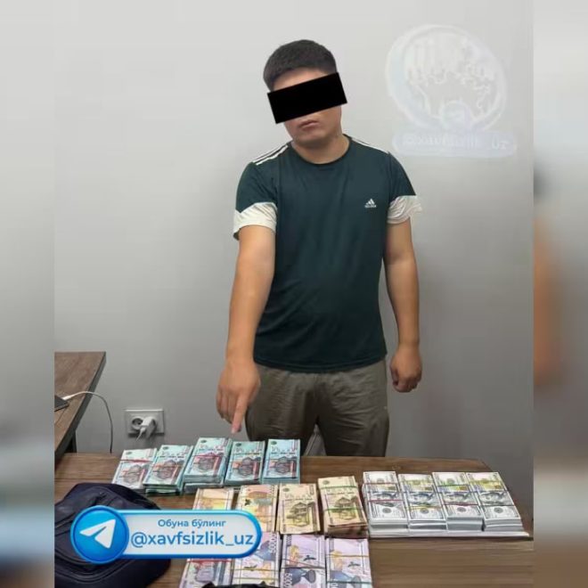 Qo‘qonda 120 ming dollar qalbaki kupyuralarni sotmoqchi bo‘lgan shaxs ushlandi