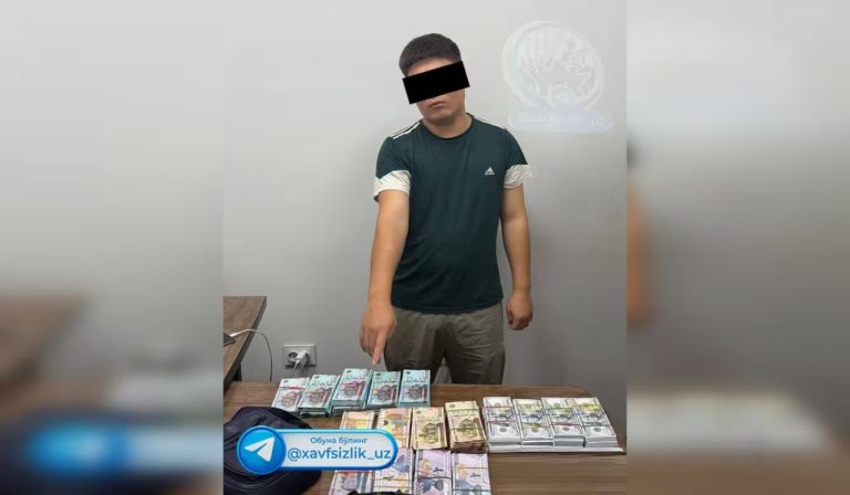 Qo‘qonda 120 ming dollar qalbaki kupyuralarni sotmoqchi bo‘lgan shaxs ushlandi