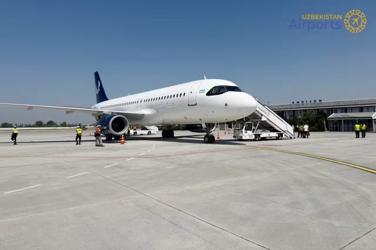Andijon aeroportida xalqaro reyslarni qabul qilish tiklandi