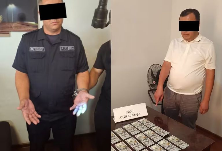 Qashqadaryo va Farg‘ona viloyatlarida ikki kishi firibgarlik bilan pora olayotganida qo‘lga tushdi