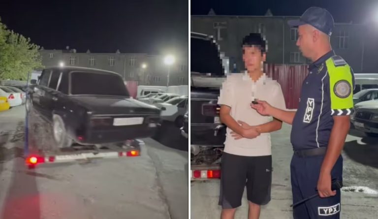 Samarqandda mashhur bo‘lish uchun mashinada drift qilgan fuqaroga chora ko‘rildi