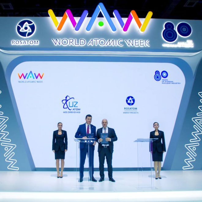 O‘zbekistonda AES qurilishi bo‘yicha “Rosatom” bilan yangi hujjatlar imzolandi