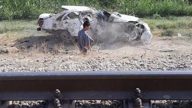 Namanganda poyezd bilan to‘qnashuv oqibatida Gentra’dagi hech kim omon qolmadi