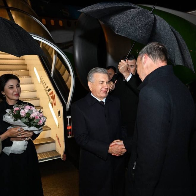Shavkat Mirziyoyev rasmiy tashrif bilan Bryusselga keldi