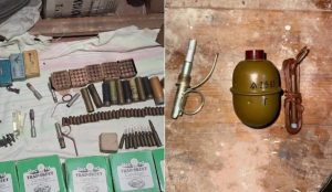 Toshkentda uy ta’miri vaqtida qurol va portlovchi moddalar topildi