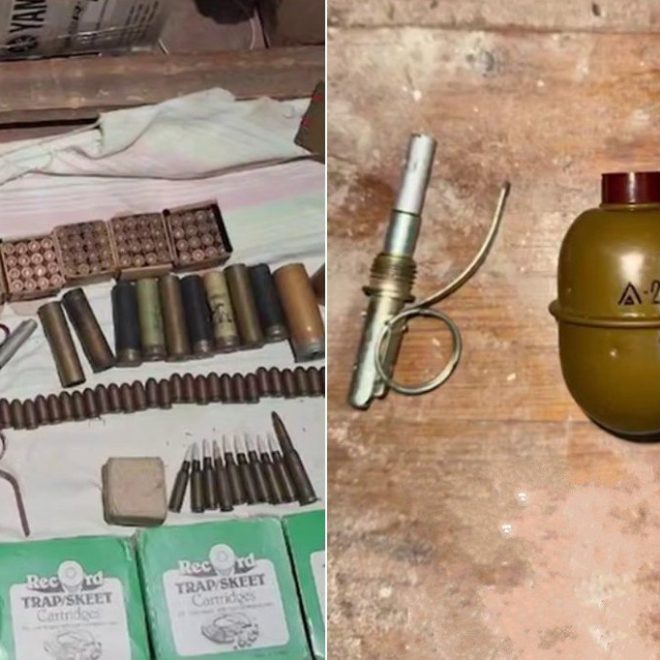 Toshkentda uy ta’miri vaqtida qurol va portlovchi moddalar topildi