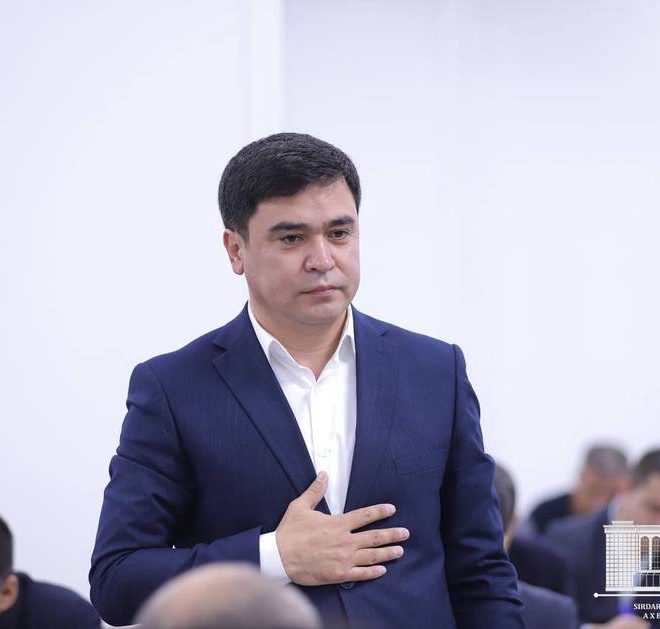 Sirdaryoda hokim o‘rinbosari lavozimiga yangi tayinlov amalga oshirildi