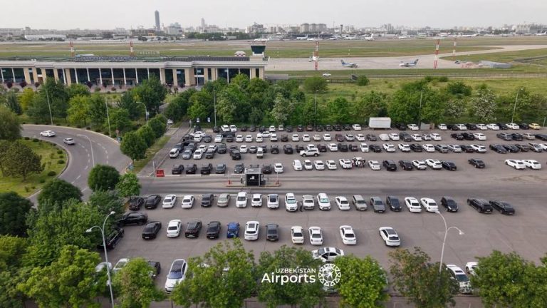 Toshkent aeroporti avtoturargohlari 48,7 mlrd so‘mdan ijaraga qo‘yildi