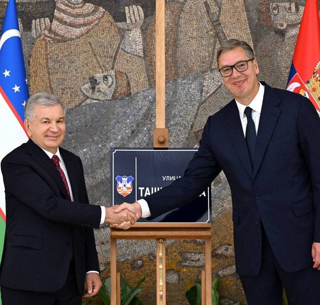 Belgraddagi ko‘chalardan biriga Toshkent nomi berildi