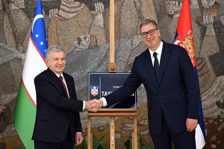 Belgraddagi ko‘chalardan biriga Toshkent nomi berildi